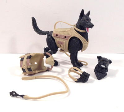 Marauder Task Force K9 Wraith Black Shepherd tan gear loose dog figure 4'' 1:18