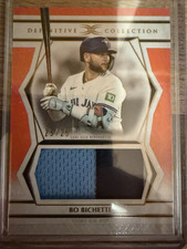 Topps 2025 Definitive Bo Bichette Blue Jays Jumbo Patch Relic DJRC-BB 25/25