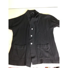 Joan Vaas Women Vtg Sweater Sz. 2/Large Black EUC Button Front Cardigan Classic 