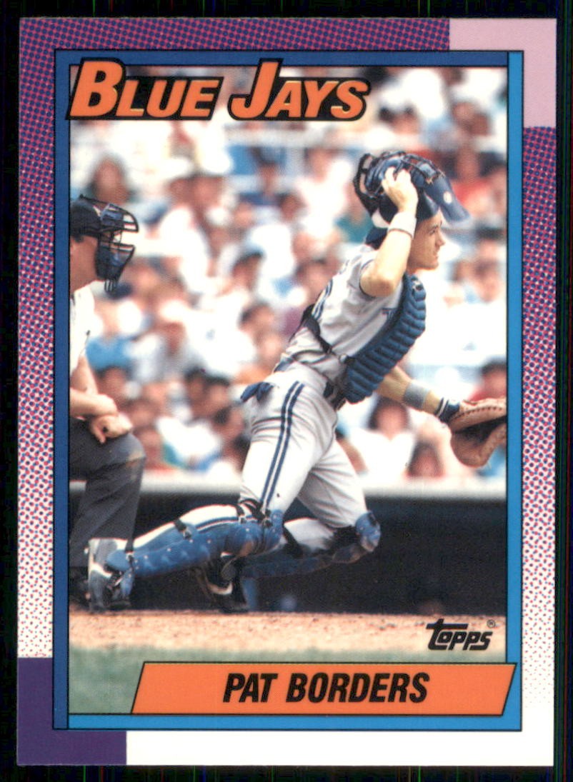 1990 Topps #191 Pat Borders Collector's Edition (Tiffany)
