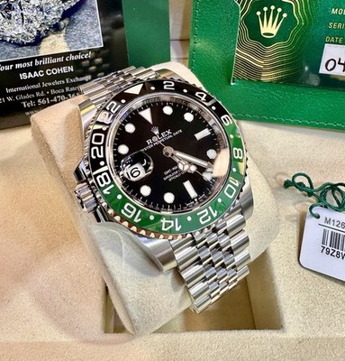 2025 New Rolex SPRITE GMT-Master II Jubilee Steel 126720VTNR FULL SET!