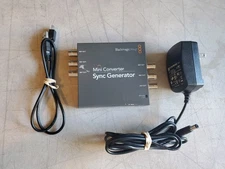 BLACKMAGIC DESIGN Mini Converter Sync Generator Good Condition w AC Adapter