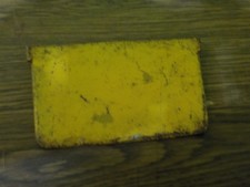 vintage wyandotte dumper truck yellow taigate for parts