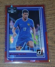 William Saliba 2025-26 Donruss Road FIFA  RED CUBIC 15/50 France SP