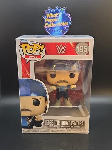 Funko Pop! Vinyl: WWE - Jesse "The Body" Ventura #195 Ships With Protector
