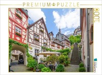 Calvendo Puzzle Monastery Stairs | 1000 Pieces, Finished Size 25.2 × 18.9 In (64