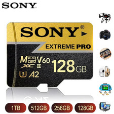 SONY Micro SD Card 2TB 512GB 256GB 128GB TF Memory Card Extreme 1TB U3 4K High