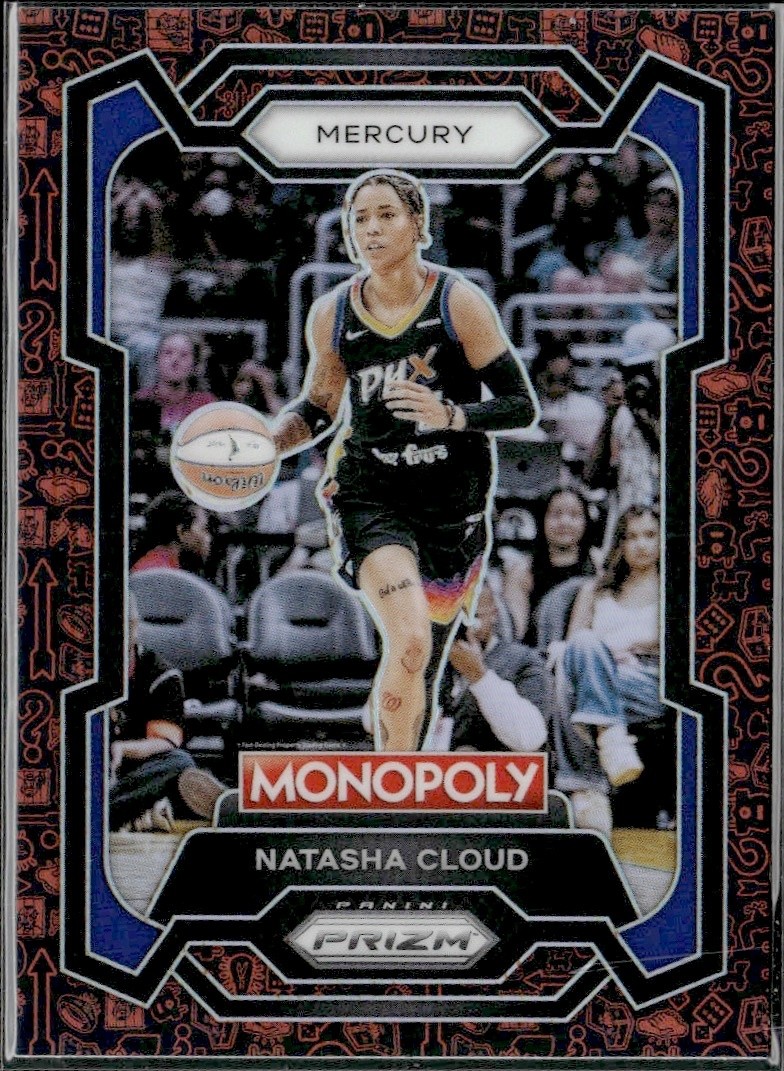 2024 Panini Prizm WNBA Natasha Cloud #11 Monopoly Red Icons