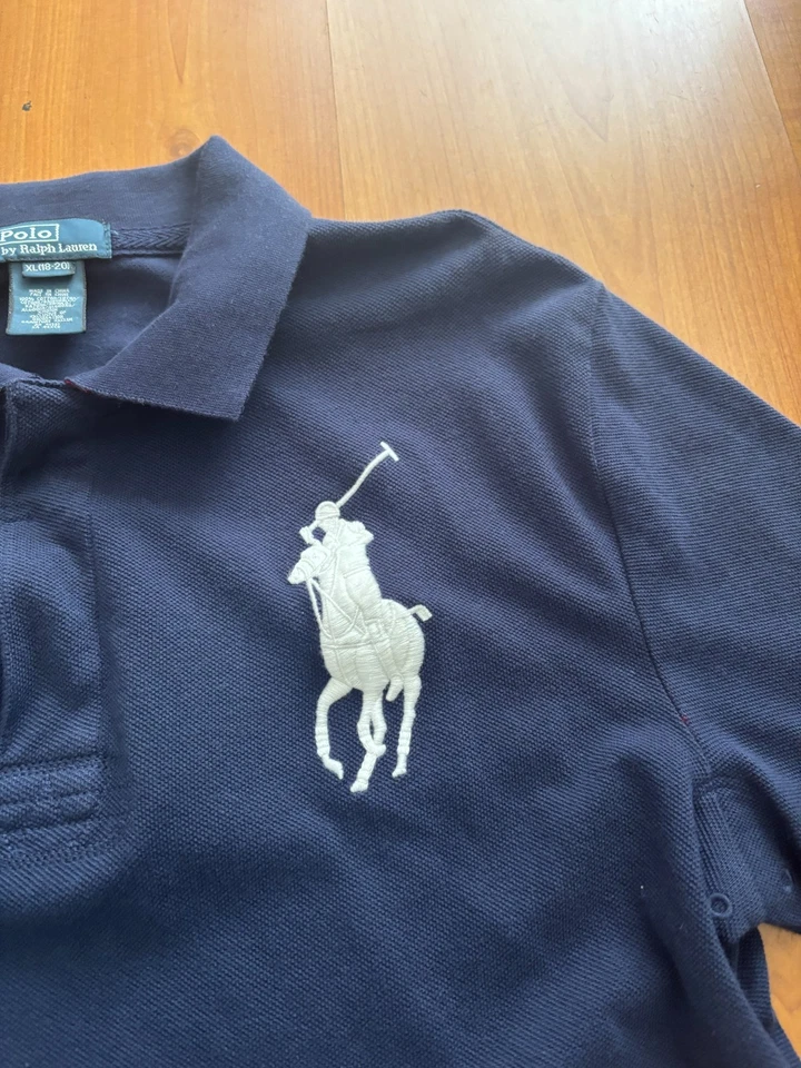 Polo Ralph Lauren Vintage T-Shirt United States Track Championship Big Pony M - Image 3 of 4