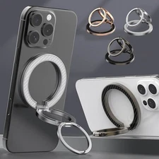 For iPhone 16 15 for Samsung S25 Magnetic Phone Ring Holder Mobile Phone Holder