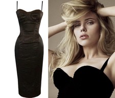 SALE!  Vintage GORGEOUS DOLCE & GABBANA ITALY CORSET BUSTIER dress size 44-46