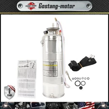 3.5Gallon Stainless Steel Sprayer 14L 20" Wand & 3FT Hand-Pump Sprayer with Hose