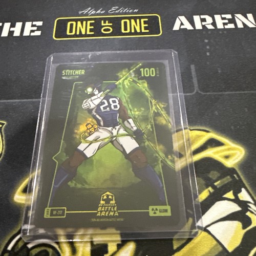 Bo Jackson Battle Arena STITCHER Jonathan Taylor Glow Battlefoil BF-217 Pwr 100