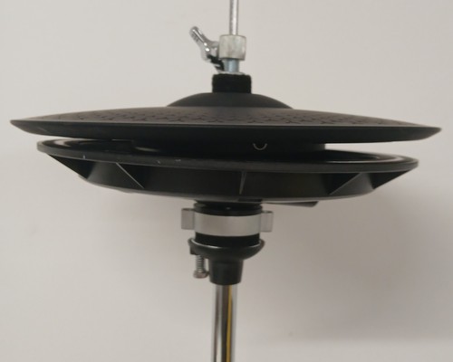 Piatto Hi-Hat Premier 12" pollici con supporto da pavimento e pedale - Foto 3 di 6