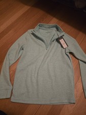 VINEYARD VINES Saltwater Quarter-Zip Sweater Boys' Size M NWT