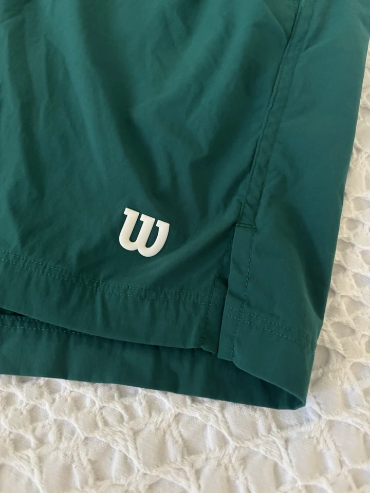 WILSON HOMBRE VOLEIBOL CORTO 6" SIN FORRO TALLA XL VERDE Foto 2 de 4