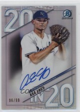 2020 Bowman Draft 20 in '20 96/99 Asa Lacy #20IN20A-AL Auto 1id3