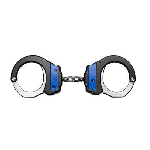 ASP 56062 Chain Identifier Ultra Plus Cuffs - Blue - Steel Bow - 1 Pawl