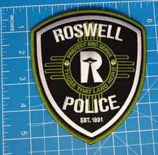 Roswell New Mexico Police UFO patch