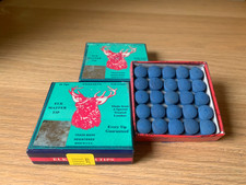 *BARGAIN* 10mm Elk Master snooker tips **pack of 50** in sealed box