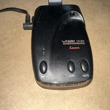 Whistler 1430 Super Wide Band Radar Laser Detector – Tested - No Cord