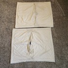 Tommy Bahama Home Set Of 2 Pillow Shams 29x24 Beige Quilted Diamond 100% Cotton — photo 3