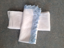 6 verschiedene Stofftaschent&uuml;cher * ca. 25 - 30  cm * Baumwolle/Seide ***