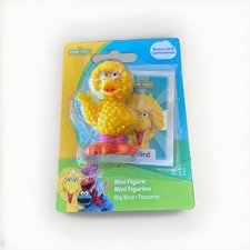 Sesame Street Big Bird Mini Figure   Bonus Card Included, Toy or Cake Topper New
