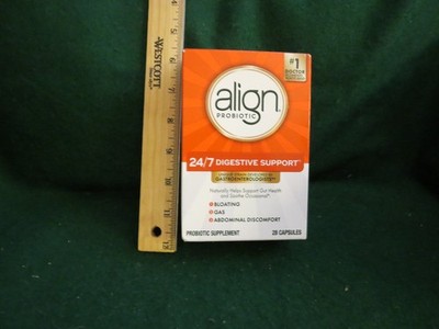 ALIGN PROBIOTIC 24/7 DIGESTIVE SUPPORT, 28 CAPSULES, NEW, EXP 02/2028