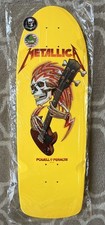 Powell Peralta Metallica Skateboard Deck Pig NOS Zorlac Yellow Limited Edition