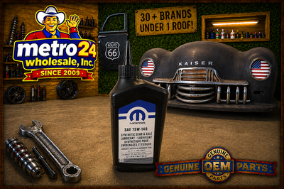 1) Differential Oil Rear Mopar 68218657AA Jeep Wrangler 75W140