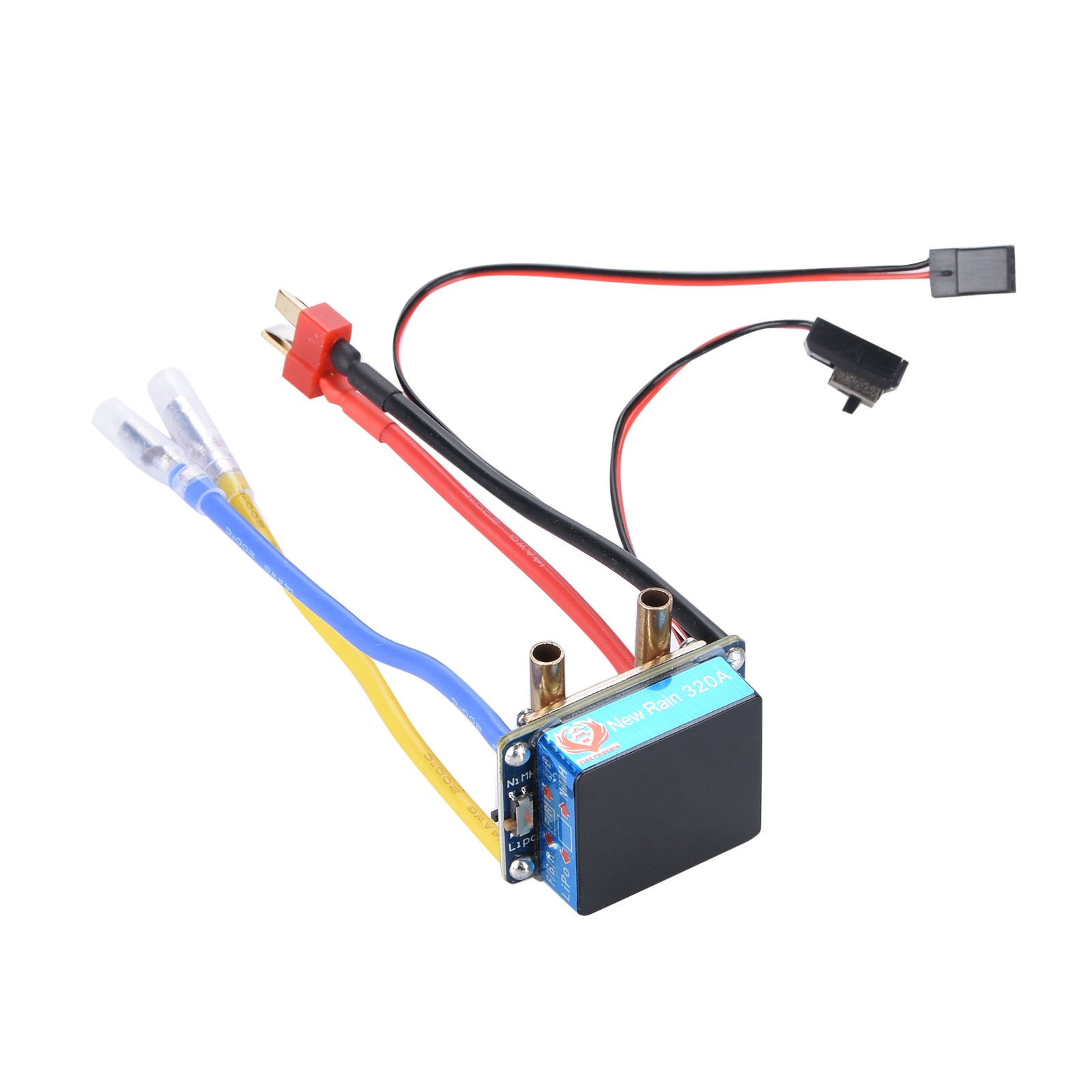 320A 480A Waterproof Dual Mode Brushed ESC Kit for RC Boats and Cars