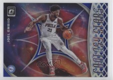 2019-20 Panini Donruss Optic Fantasy Stars Blue Prizm 35/85 Joel Embiid #3 n1u