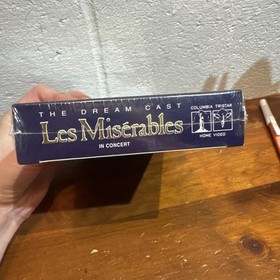 New Factory Sealed VHS Les Miserables The Dream Cast Concert Royal Albert Hall