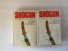 Shogun James Clavell 1975 Hardcover 2-Volume Set Historical Fiction Atheneum