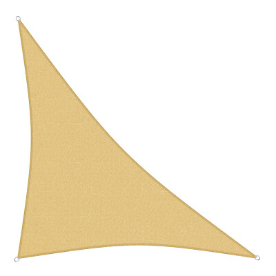 sunprotect 83490 Professional Sonnensegel, 7 x 7 x 9,9 m, 90° Grad Dreieck, wind