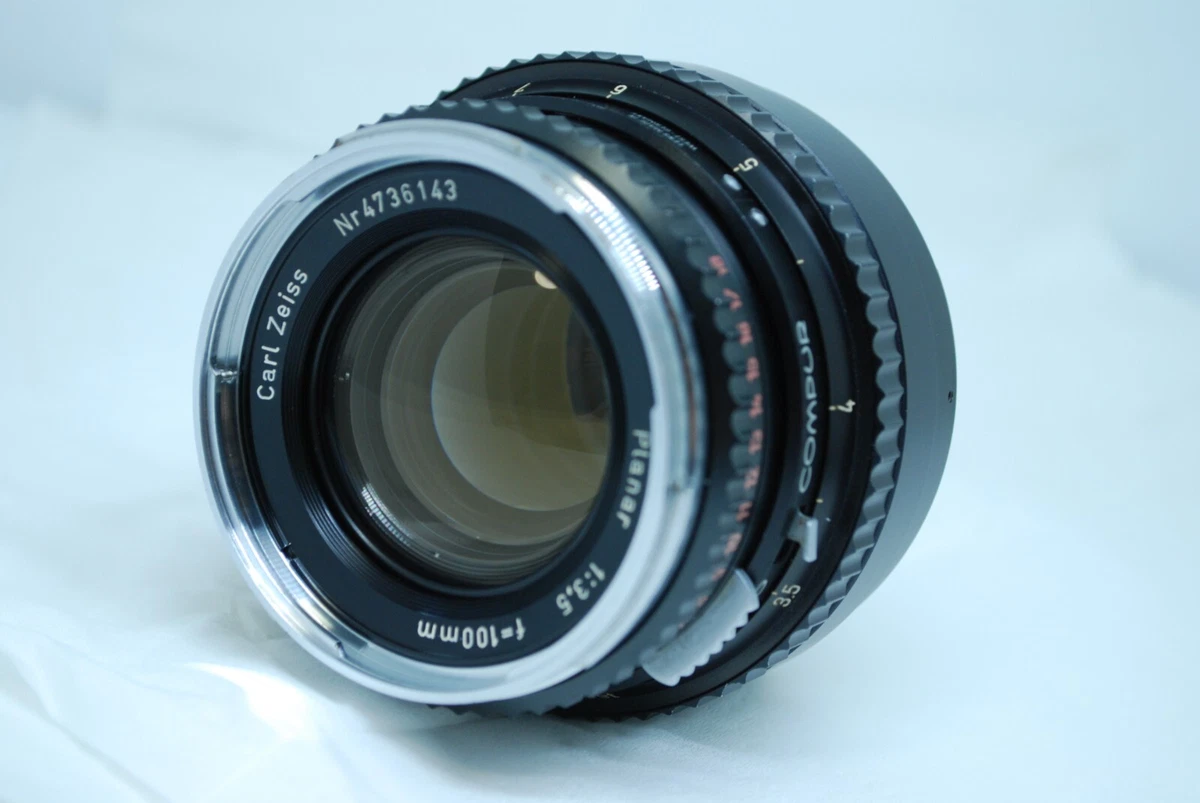 N MINT 】Hasselblad Carl Zeiss Planar C 100mm f3.5 Lens Black Fm