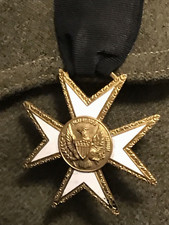 ANTIQUE KNIGHTS TEMPLAR MALTESE CROSS MASONIC MEDAL BADGE US Veteran