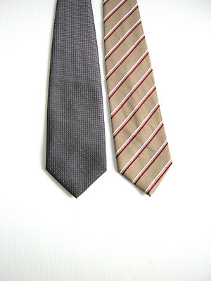 2 X Cravatte Ties Identic Kushuai Poliestere
