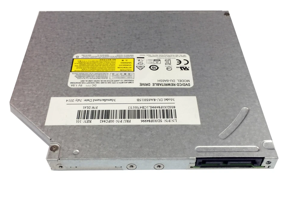 9.5mm SATA Laptop CD DVD RW Burner Drive DU-8A6SH For HP ASUS ACER DELL Lenovo - Image 4 of 4