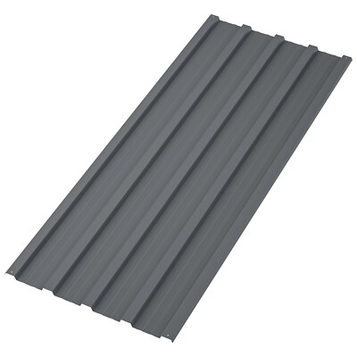25 Pieces Set Roof Panels Galvanized Steel Hardware Roofing Sheets Wall Panels