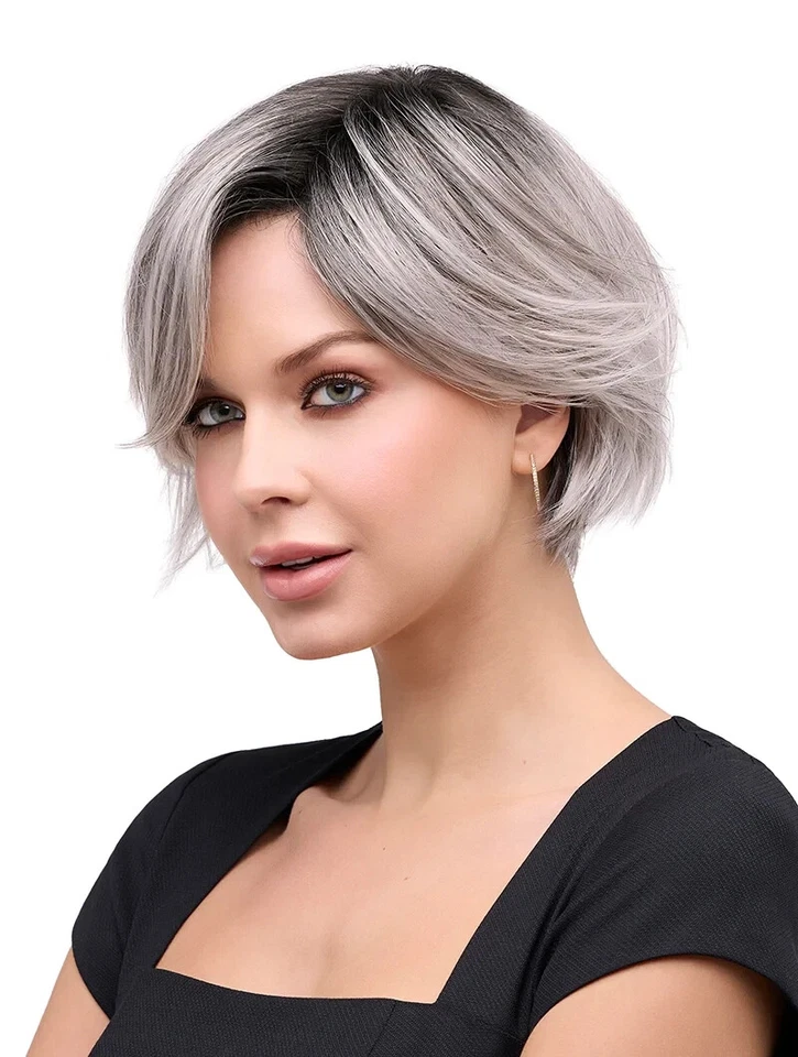 Eve by Envy Wigs | Champagne Shadow | Pixie Bob | Outlet Clearance - Image 2 of 4