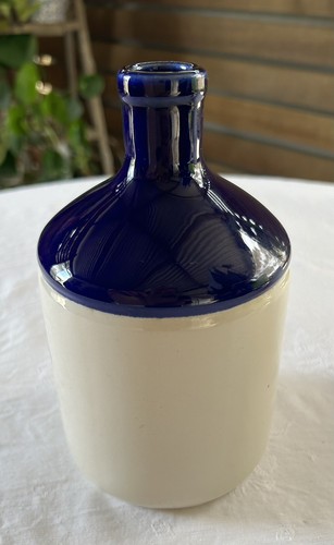 Bendigo Pottery - Australia - Stoneware Jug/Flagon - Heritage Style - Navy Blue - Picture 4 of 7