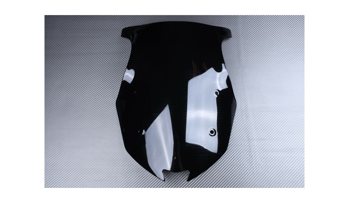 Saute vent noir double courbure d'aspect premium pour Kawasaki Z1000 SX