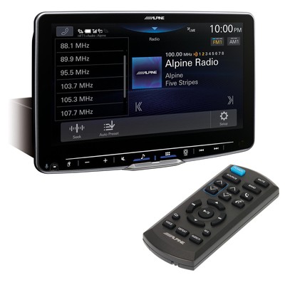 Alpine Halo9 iLX-F509 Digital multimedia receiver & RUE-4360 Remote Bundle