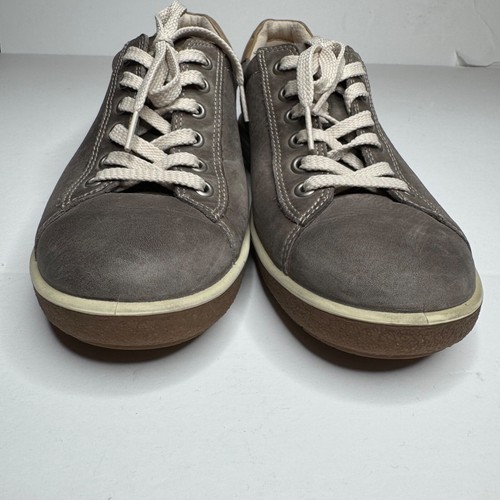 Women’s Ecco Chase II Fashion Sneakers Shoes EU 40 Grey Moon Rock (Taupe) Nubuck - Picture 4 of 14