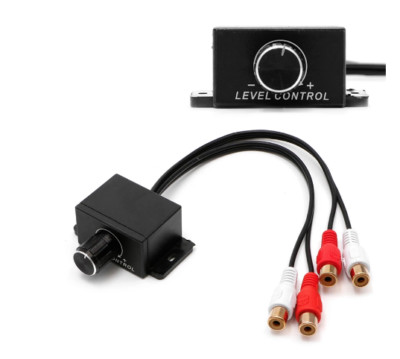 Universal Auto Audio Verstärker Bass RCA Pegel Fernbedienung Lautstärkeregler Regler LC-1 UK