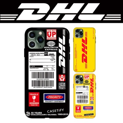 iPhone SE 2020 2022 X XS XR iPhone 11 Pro Max DHL World Express Hard Cover Case