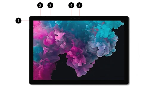 Microsoft Surface Pro 5 7th GEN Intel Core i5 2.6GHZ 8GB 256GB SSD A Grade K.B - Image 2 of 4