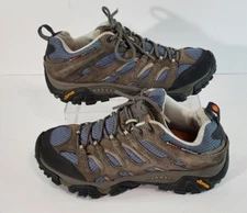 Merrell Moab Smore Ventilator Hiking Shoes Sneakers Size 9 Low J87762 Gray Blue 